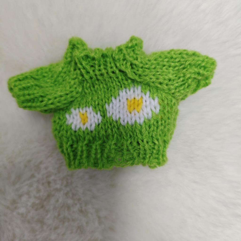 10 см Вест-хайленд-терьер Кукла-младенец Хлопковый Сменный Свитер