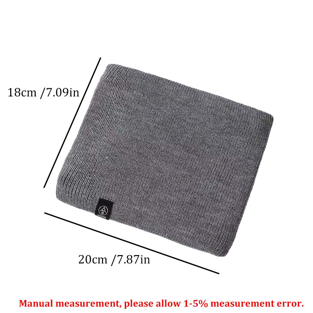 Xiaomi Unisex Double-Layer Knit Fleece Lined Neck Gaiter, Winter Thermal Face Mask for Skiing, Running, Cycling