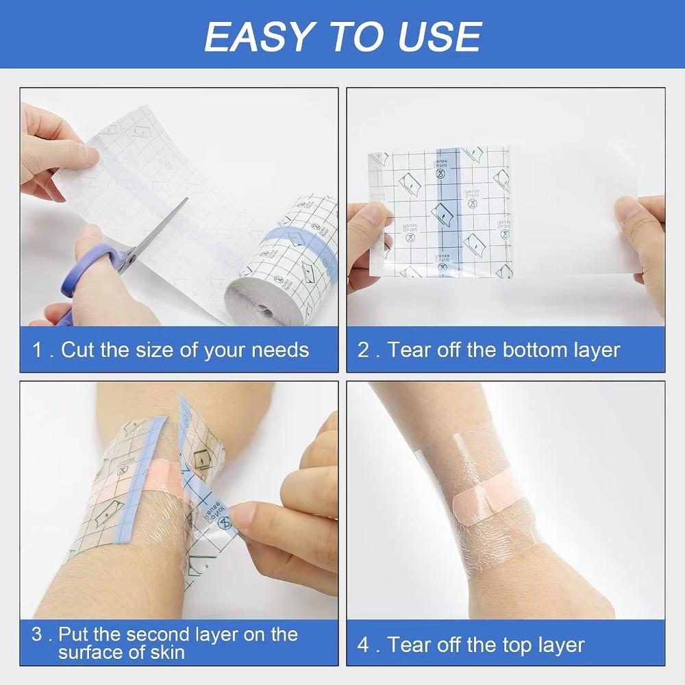 Multifunctional Tattoo Aftercare Waterproof Bandage 5M Anti Dirt Film Sticker