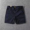 Мужские летние повседневные шорты облегающего кроя: Модная, слегка эластичная, длина три четверти для пляжа или работы