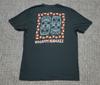 Volcom Hawaii MEDIUM Black T Shirt Tiki Statues Unisex T-Shirt