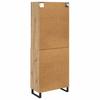 Highboard with Drawers 2 pcs Artisan Oak Wood Based Material
