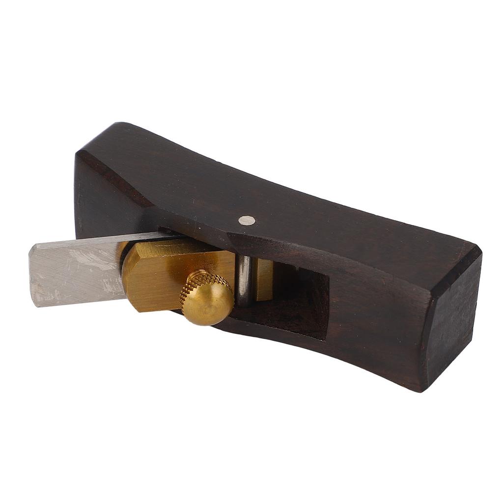 Mini Wood Planer Hand Tool Trimming Plane Ebony Woodcraft Gadget for Woodworking Planing Chamfering