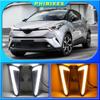 Светодиодные дневные ходовые огни для Toyota C-HR CHR 2016 2017 2018 автомобильные аксессуары водостойкие ABS 12 В DRL противотуманные фары украшения