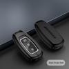 Чехол для ключа автомобиля Beijing Hyundai для Mistra, Elantra, ix35, Festa, ix25 - Металлический кожаный чехол с пряжкой.