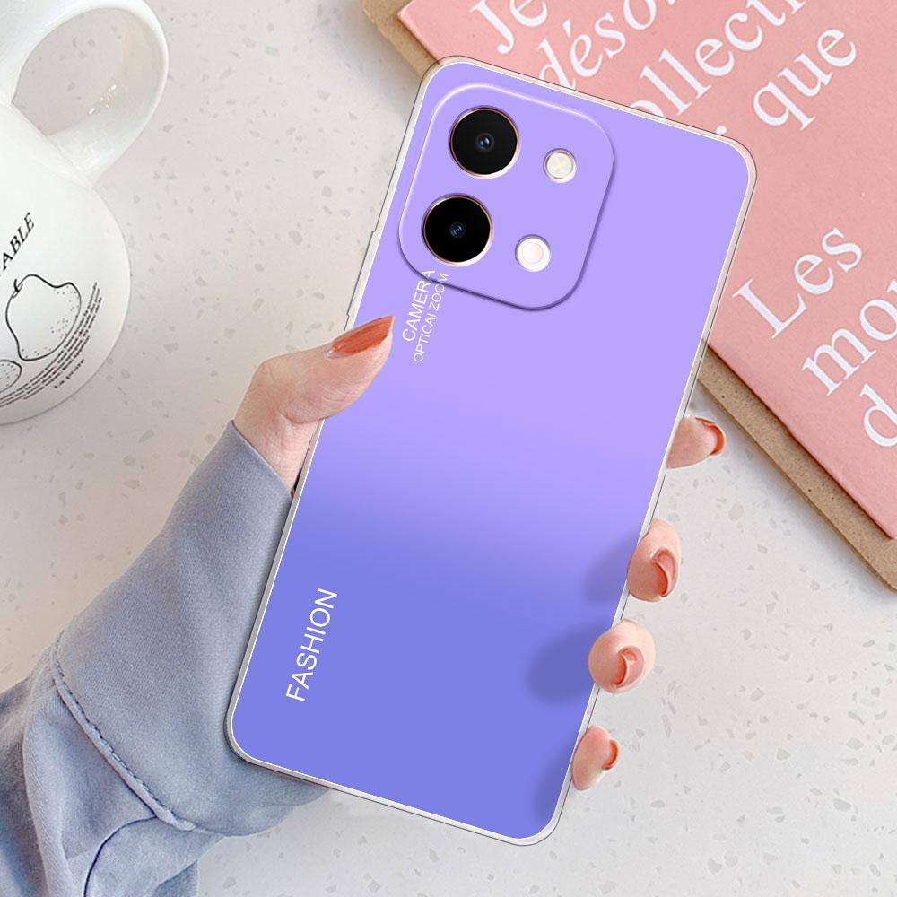 For Vivo Y28 5G 4G Case For Vivo Y36i 5G Cover Bumper Shockproof Clear Soft Silicone TPU Phone Case for Vivo Y36 Y28 Y36i Fundas