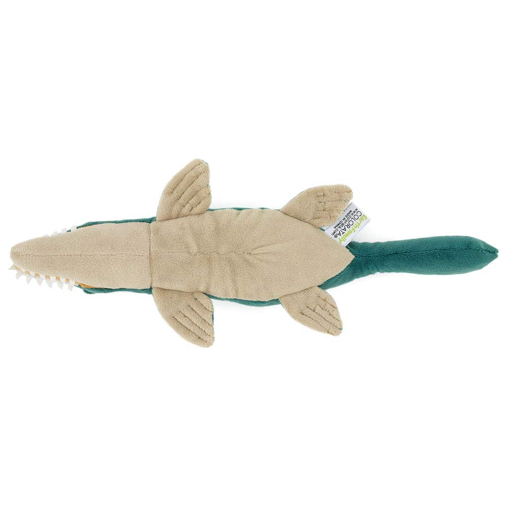 Плюшевая игрушка Colorata Mosasaurus, реалистичная игрушка-динозавр, кукла, подарок на день рождения, чтение 2, рождественский подарок на Рождество (Серия Nesoberi/Нежное прикосновение)