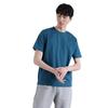 [Nano Universe] футболка с круглым вырезом с защитой от запаха, мужская S 142, сине-зеленая, 672-5124202