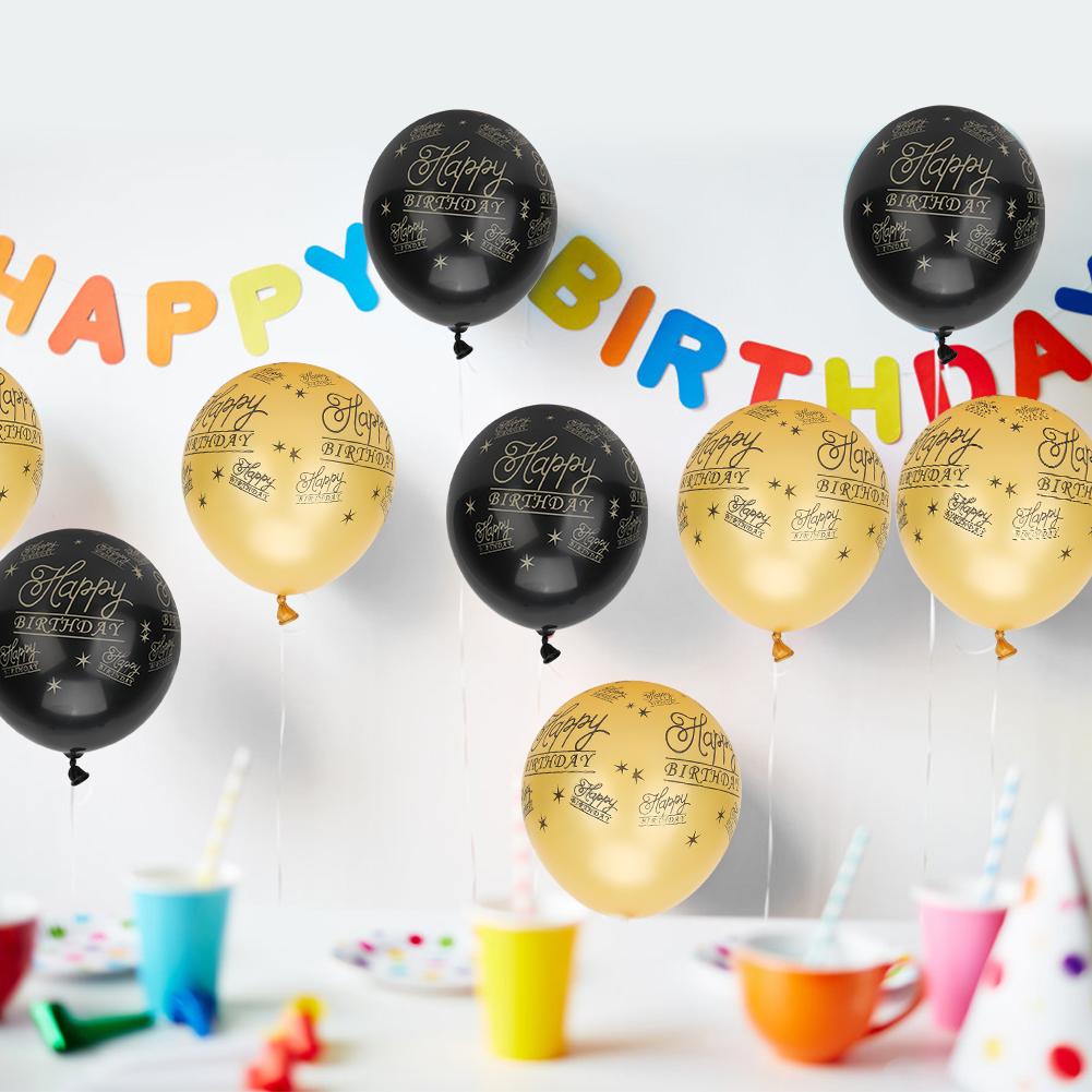 20 шт. латексных шаров с рисунком английских слов для украшения на день рождения, годовщину