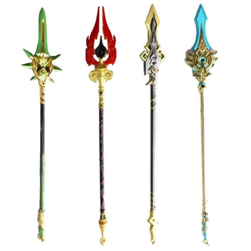 Брелок Genshin Impact с мечом Genshin Косплей Оружие Skyward Blade Брелок