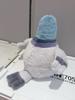 Blue Chubby Pigeon PP Cotton Super Soft Plush Toy Stuffed Bird Cute Round Body Kids Baby Shower Birthday Gift