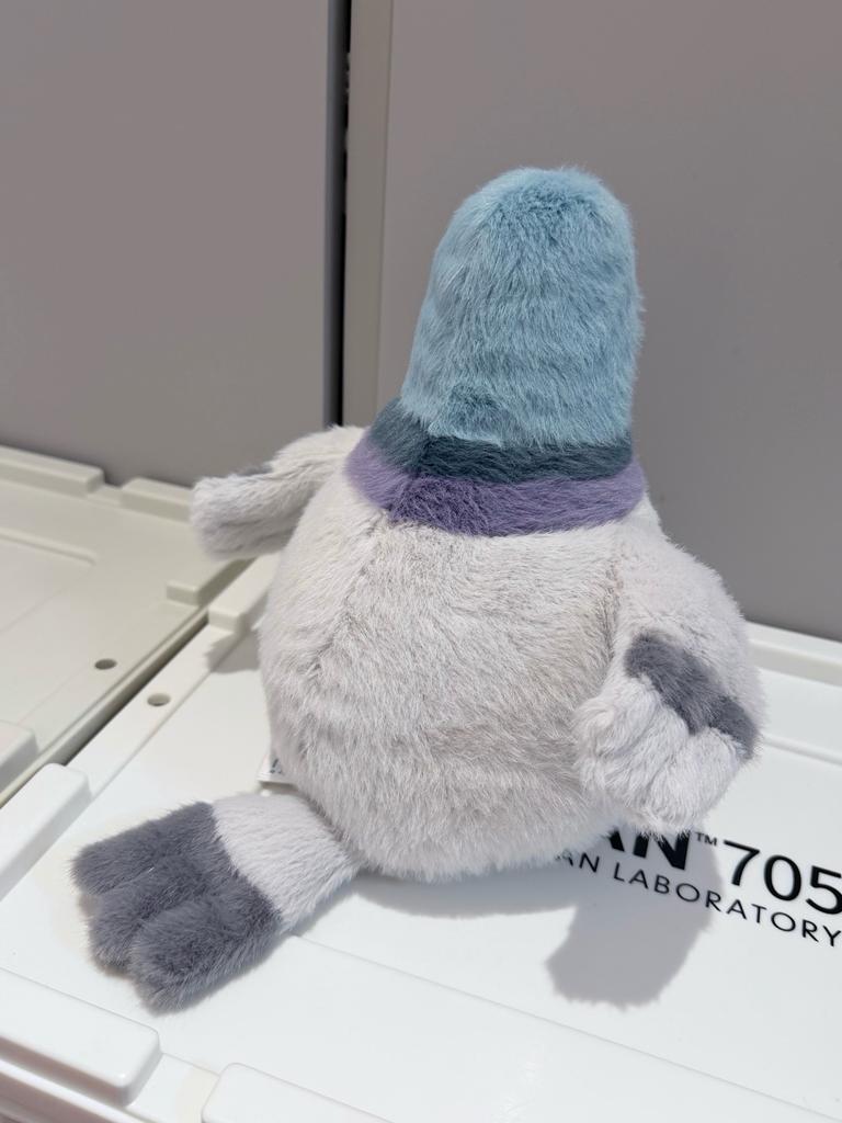 Blue Chubby Pigeon PP Cotton Super Soft Plush Toy Stuffed Bird Cute Round Body Kids Baby Shower Birthday Gift
