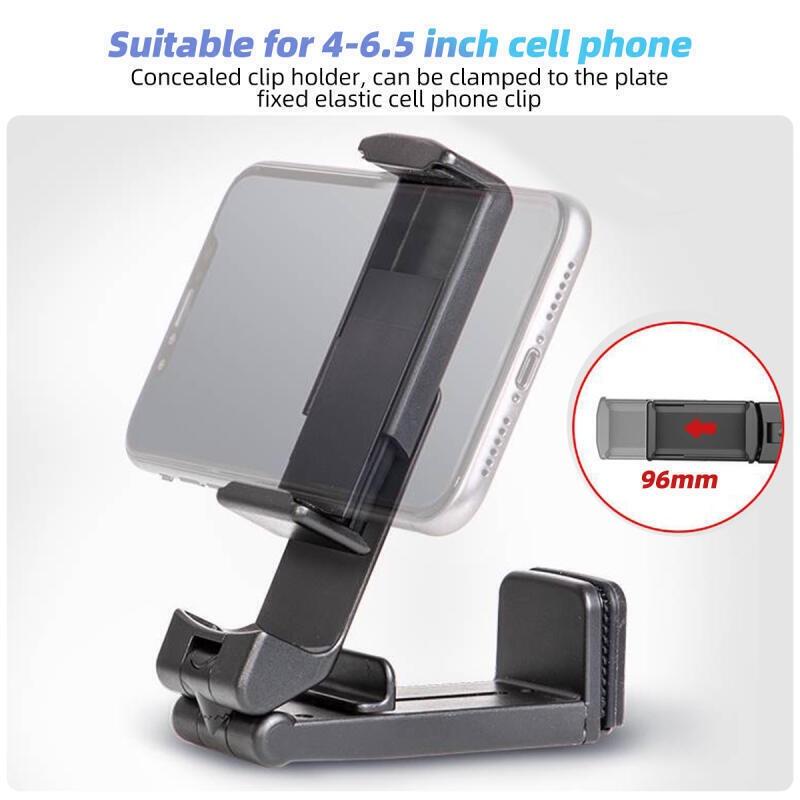 FONKEN Портативный держатель для телефона в самолете, вращение на 360 градусов, складные регулируемые вращающиеся подставки для селфи, подставка для сиденья в поезде, поддержка путешествий