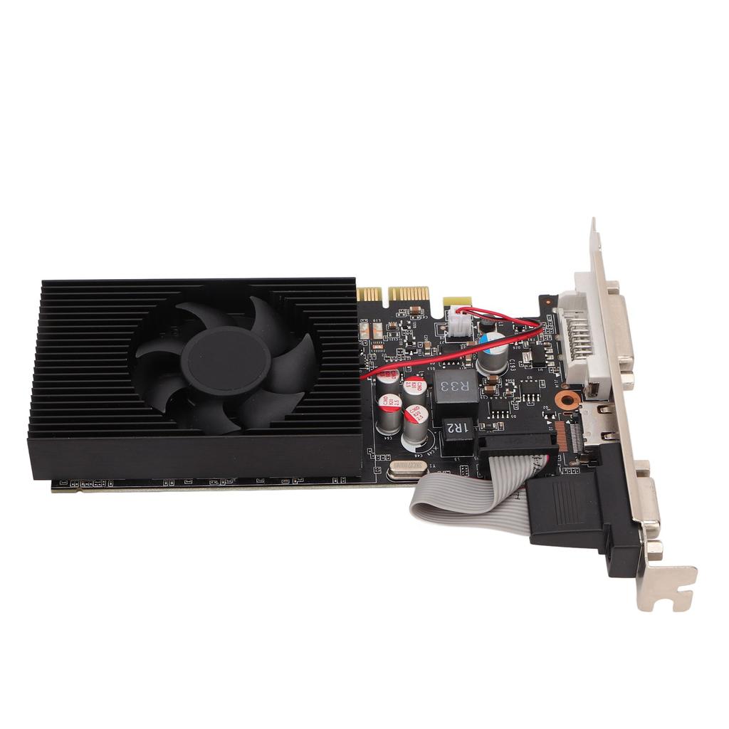 Видеокарта GT730 128-битная 4 ГБ DDR3 PCI Express 2.0 X8 HD Multimedia Interface DVI VGA Тонкая видеокарта для ПК