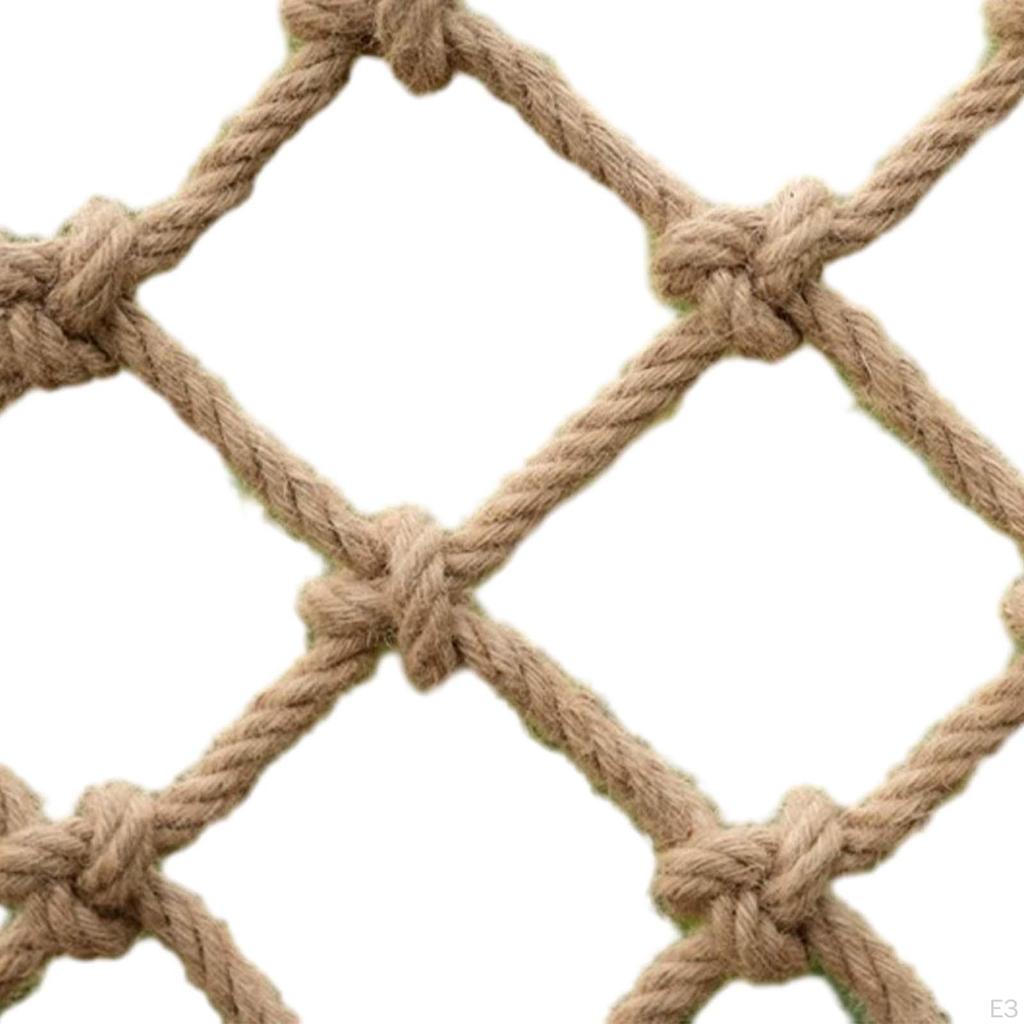 Сетка из пеньковой веревки для детской зоны