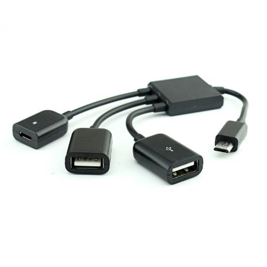 Практичный преобразователь концентратора OTG, совместимый с портативной передачей данных, широко