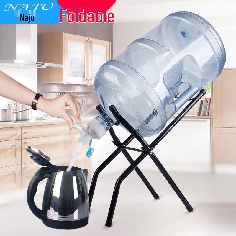 Wooden Bottled Water Dispenser Stand with Pump