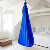1.5x2.8m Elastic Swing Hammock Indoor Outdoor Aerial Yoga Adult Healing Hanging Chair With Fixing Hardware Adjustable Stretch Rest Swing