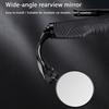 1 Pair Bicycle Handlebar Mount Rearview Mirror 360-Degree Rotation Universal Road Mountain Bike Grip Handle End Mirror Bike Accessories