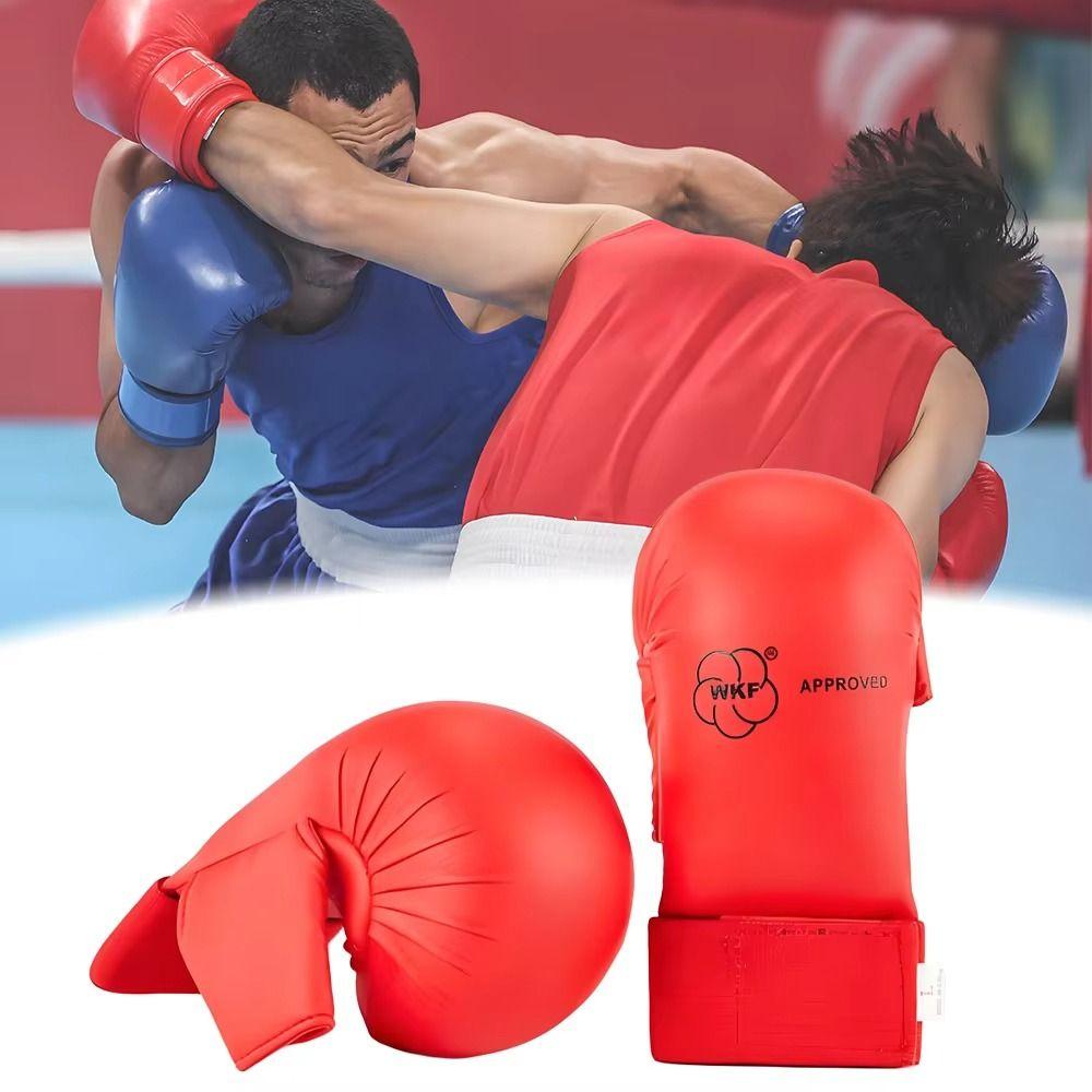 Practice Training Boxing Gloves Thumb Protection Karate Hand Guard Karate Gloves Martial Arts