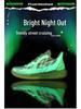 Trendy Luminous Korean Style Basketball Shoes - Breathable, Shock-Absorbing, Wear-Resistant Sports Sneakers for Couples