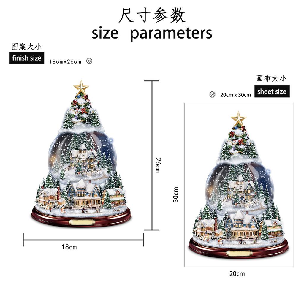 Christmas Tree Music Box Snowman Window Glass Decoration Waterproof PVC Sticker Christmas Winter New Year Decoration