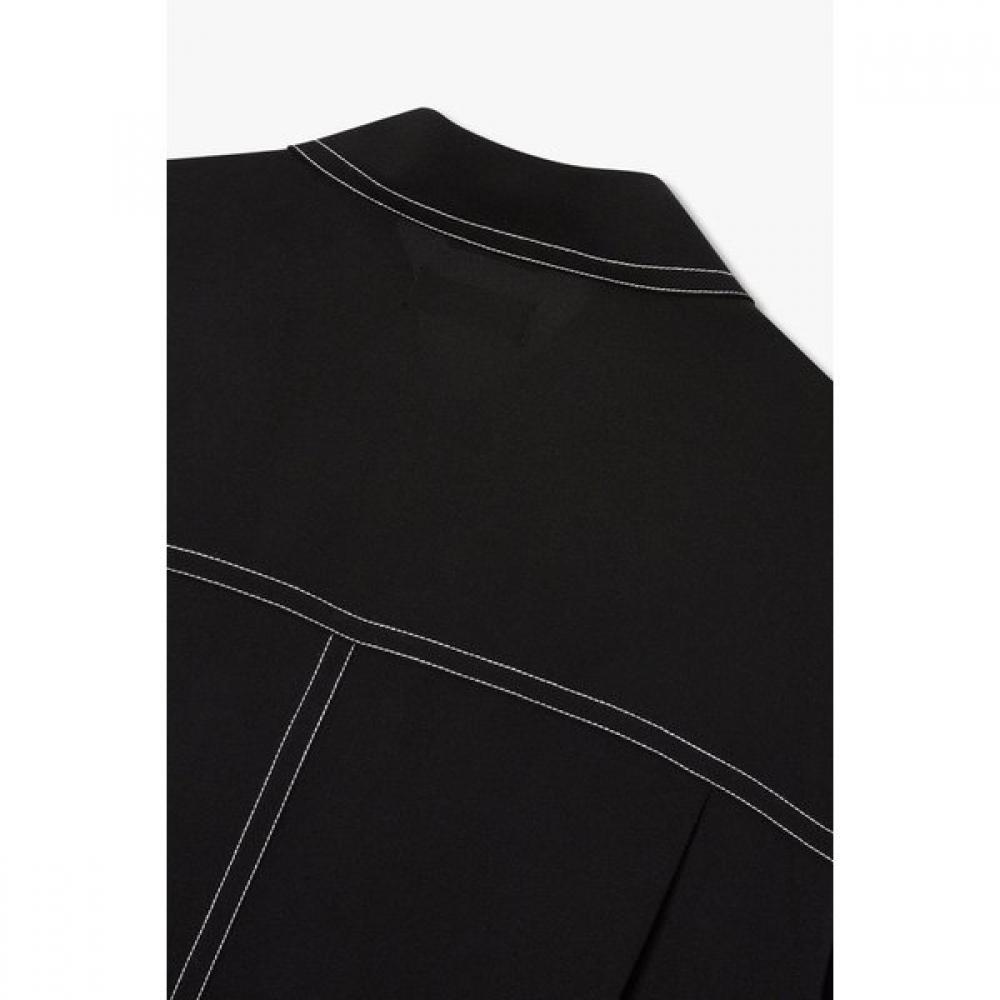 Studio Tomboy Long Sleeve Shirt With Front Two Pockets  9175321982 