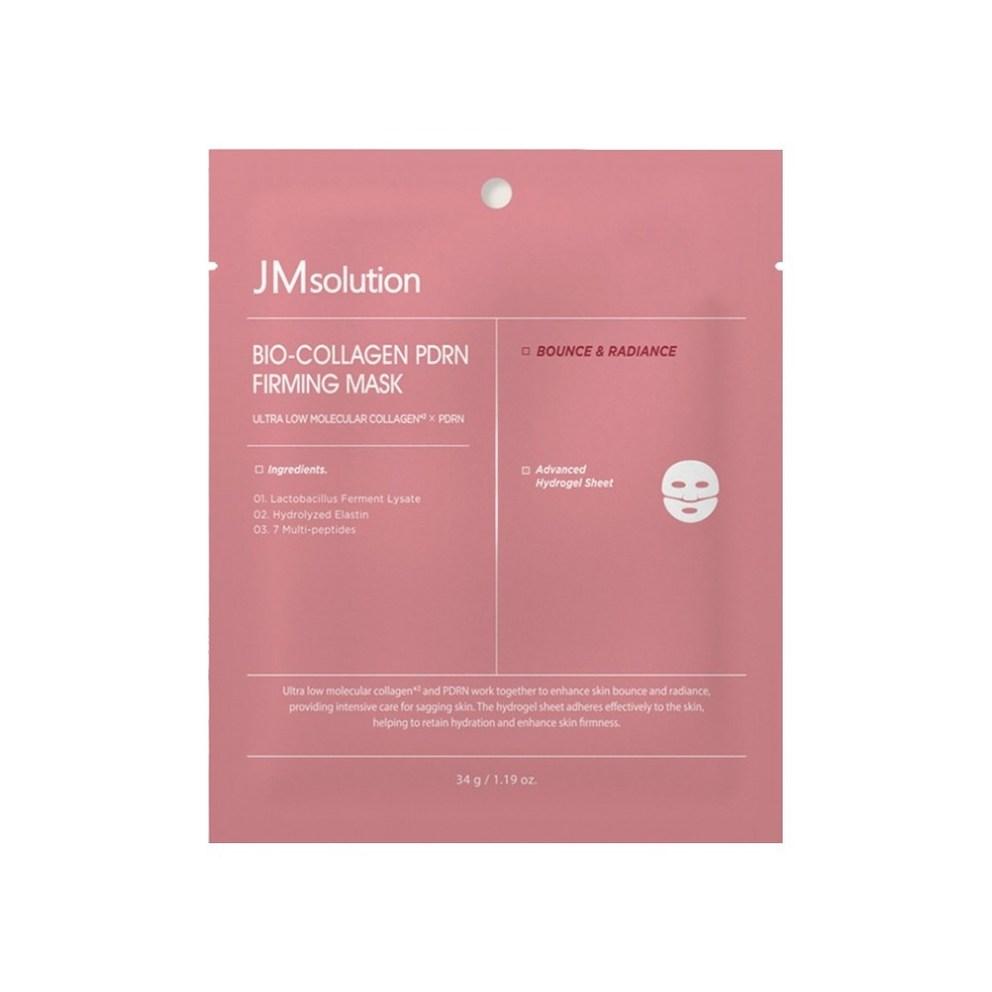 JM Solution Био Коллаген PDRN Укрепляющая Маска-Патч 34г, 4 шт., 1 упаковка