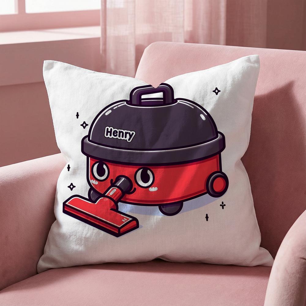 H-Henry Hoover Чехол на подушку Многоцелевой Чехол на подушку для дома и автомобиля - Двусторонний, Мягкий и Прочный для Ежедневного Использования