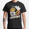 Plus Size S-3XL I'm A Bee What's Your Superpower Printed T-shirt Men's Tops Fashion Clothes Tees