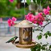 Кормушка для птиц, Контейнер для корма, Компактный, Легкий и Универсальный, Украшение для Сада, Крыльца, Газона,