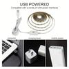 5 В светодиодная лента 2835 сенсорный выключатель диммер USB светодиодная лента гибкая DIY подсветка зеркало рождественский шкаф декор комнаты подарок