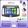 Android 14 Carplay Auto for Hyundai Elantra 4 HD 2006-2012 Car Radio Multimedia Video Player Navigation GPS No 2Din 2 Din DVD