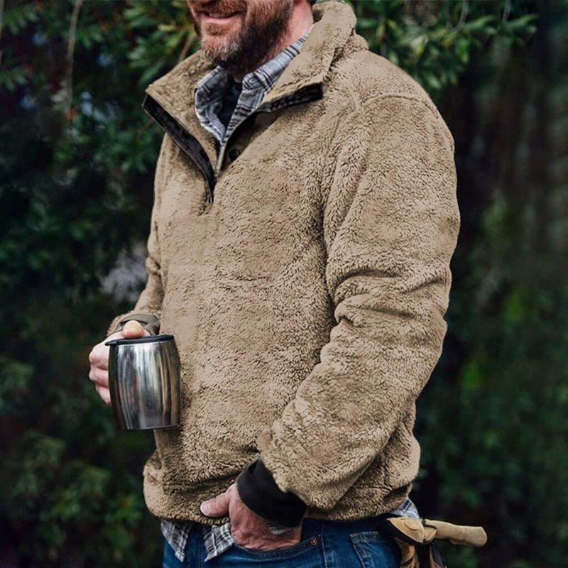 2025 New Autumn and Winter Men's Sweatshirt Fashion Jacket