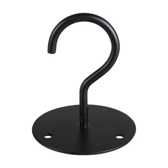 1 комплект настенного крючка, антикоррозийный, прочный, несущий, не падающий, висячие вещи, корзина для цветов, потолочный крючок из кованого железа для дома