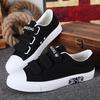 Sneakers Women Shoes 2024 New Casual Shoes Lace-up Canvas Shoes Woman Tenis Feminino Fashion Solid Hook&loop Female Sneakers