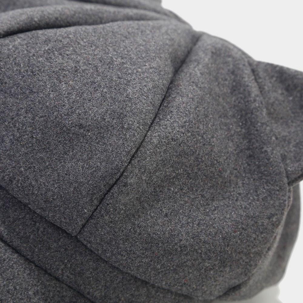 Cute Cat Ears Cat Ear Hat Adjustment Women Hat Retro Unisex Octagonal Cap Artist