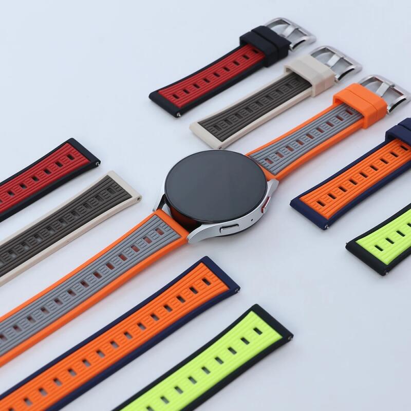 Силиконовый спортивный ремешок 22 мм 20 мм для Amazfit Active 2/GTS 2 3 4, браслет для Amazfit Balance/Stratos/GTR 2 3 4 42 мм