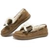 Skechers Современный комфорт Зимняя мода Удобные повседневные кроссовки с низким верхом Женские кроссовки Коричневые 169013-CSNT