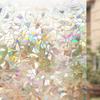 3D Static Decorative Window Glass Film Static Cling Window Foil Anti UV Rainbow Film Home Decor