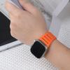 Спортивный силиконовый ремешок для Apple watch Ultra 2 ремешок 49 мм 45 мм 44 мм 42 мм correa smartwatch браслет iwatch Series 9 8 7 6 5 SE