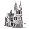 Нетоксичный Moc Готический Собор Большая Архитектурная Серия Коллекция Строительных Блоков Модель