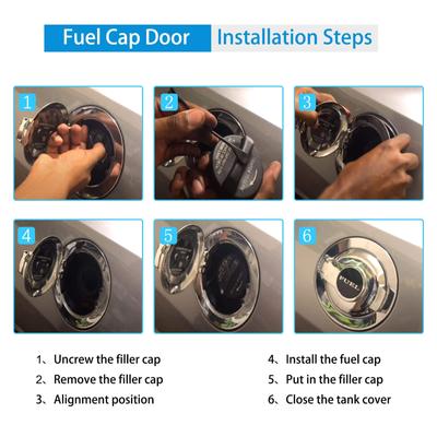Крышка заливной горловины топливного бака, внутренняя крышка для бензинового масла, совместимые внутренние аксессуары для Dodge-Challenger 68250120AA 2008-2019, прочный