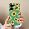 Цветочный чехол для Oppo Reno 13 Pro 13F Улучшенная защита камеры Мягкий чехол из жидкого силикона для телефона Oppo Reno13 Pro 13FS Чехлы