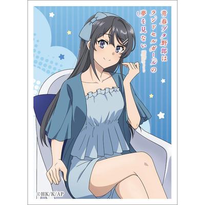 Seishun Buta Yarou wa Randoseru Girl no Yume wo Minai Слив H92 x W67мм PP Брелок (Май Сакурадзима/Домашняя одежда) Прибл.