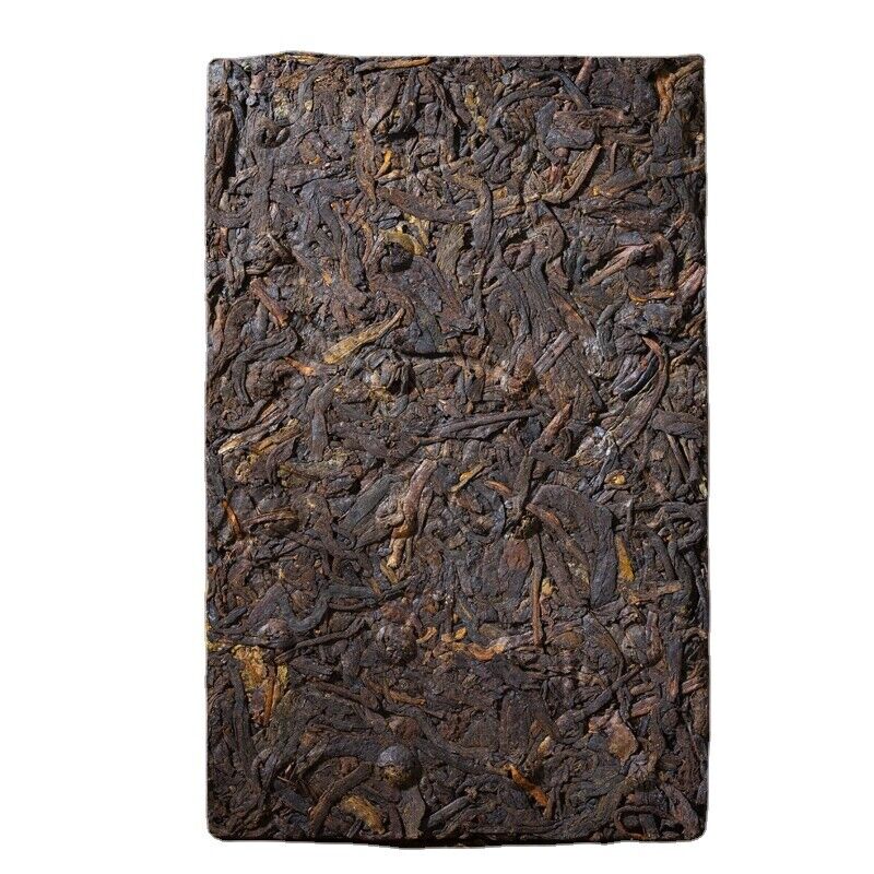 Пуэр Спелый чай с кирпичом Янтарный золотой кирпич Чай с древним деревом Мэнхай 250 г/8,8 унций