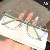Glasses Ultralight Alloy Frame Plain Men Women Anti Blue Light Glasses Party Decorate Eyeglasses Glasses