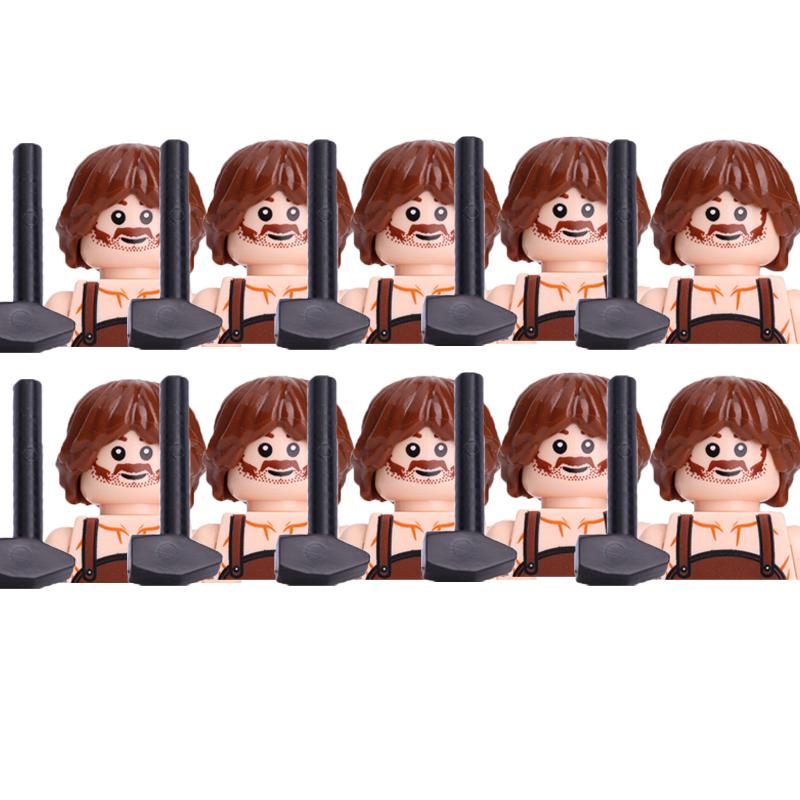 Военные Строительные Блоки Средневековые Фигурки Солдат Подарки Игрушки Оружие Щит Священная Римская Империя Сент-Лазарь Рыцарь Иерусалима Легион MOC