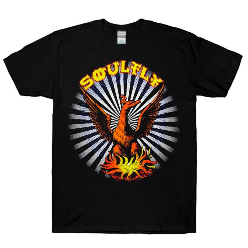 Футболка унисекс Soulfly Phoenix Balck
