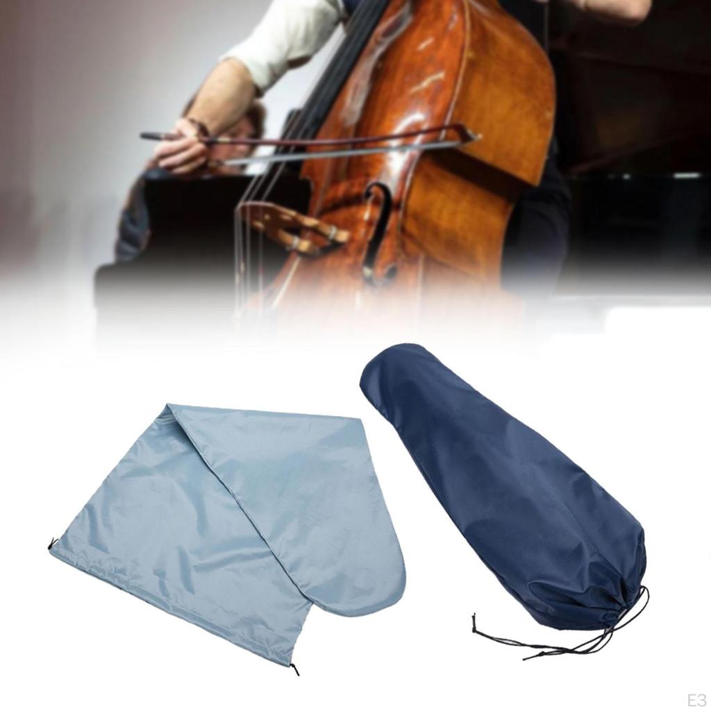 Чехол для виолончели, защитная сумка на шнурке от пыли для скрипки, аксессуары для соло